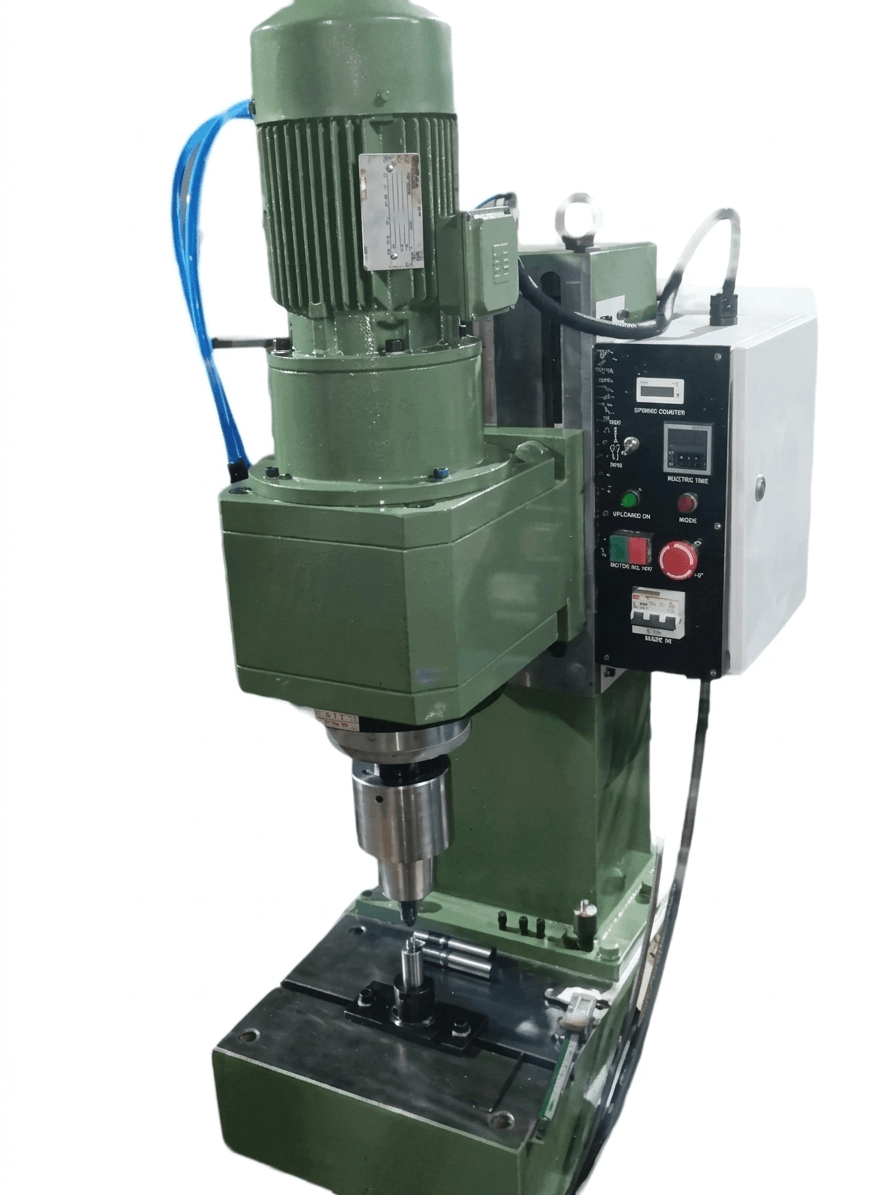 Pneumatic Orbital Spin Riveting Machine