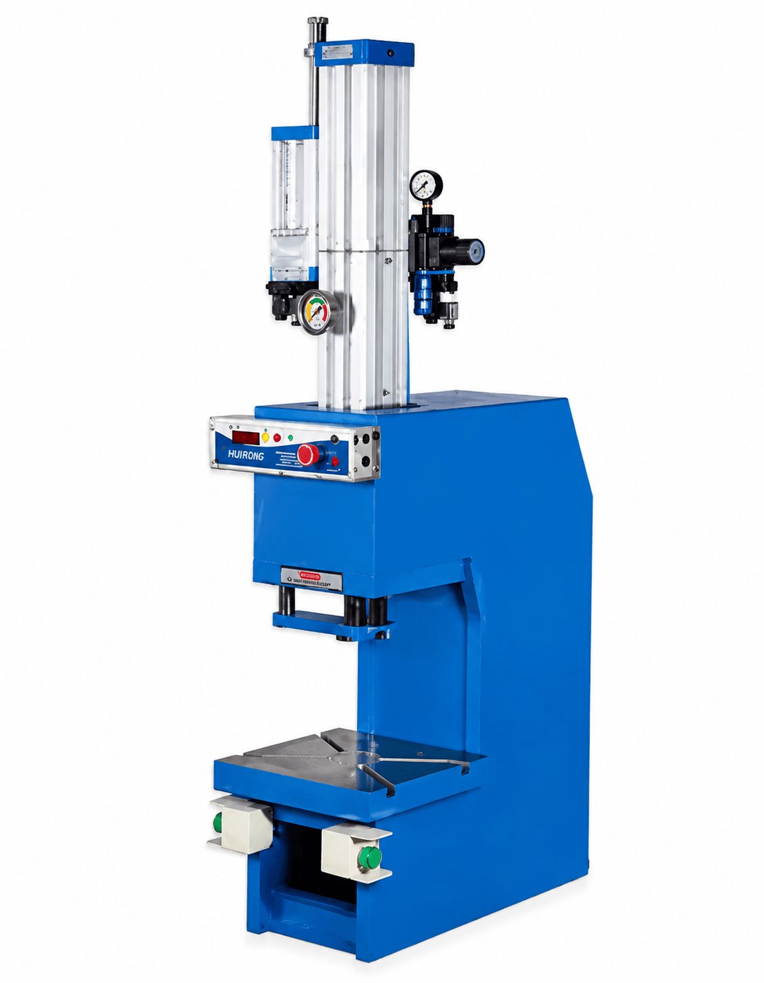 Hydro pneumatic press machine manufactured by VR Automation, Pune