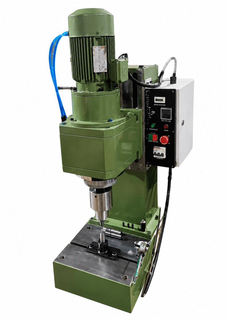 Pneumatic Orbital Spin Riveting Machine