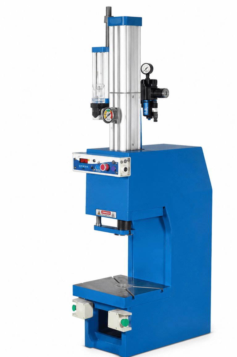 Pneumatic Press Machine manufactured by VR Automation, Pune